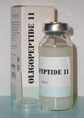 Компания «ННПЦТО» : Олигопептид 11 (OLIGOPEPTIDE 11) применяется для омоложения и восстановления молочных желез (флакон 20 мл)
