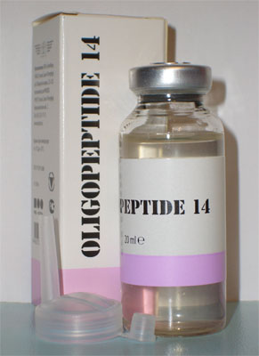 Компания «ННПЦТО» : Олигопептид 14 (OLIGOPEPTIDE 14) применяется для омоложения и восстановления системы зрительного анализатора (флакон 20 мл)
