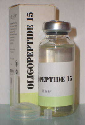 Компания «ННПЦТО» : Олигопептид 15 (OLIGOPEPTIDE 15) применяется для омоложения и восстановления системы слухового анализатора (флакон 20 мл)