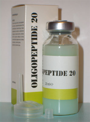 Компания «ННПЦТО» : Олигопептид 20 (OLIGOPEPTIDE 20) применяется при вегетососудистой дистонии и метеозависимости (флакон 20 мл)