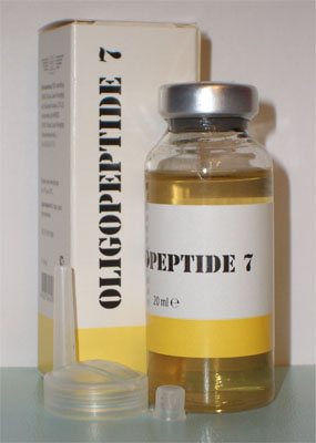 Компания «ННПЦТО» : Олигопептид 07 (OLIGOPEPTIDE 7) применяется для коррекции первичных и вторичных иммунодефицитных состояний. Средство профилактики возрастных изменений организма, рекомендуется пожилым людям для омоложения и поддержания иммунной системы (флакон 20 мл)