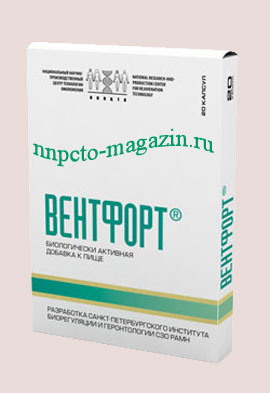 Компания «ННПЦТО» : ВЕНТФОРТ - пептидный биорегулятор сосудов (20 капсул)